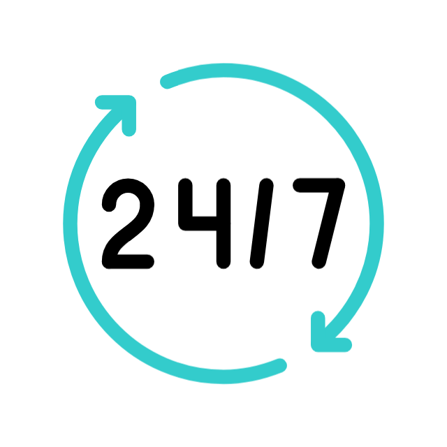 24/7 SUPPORT